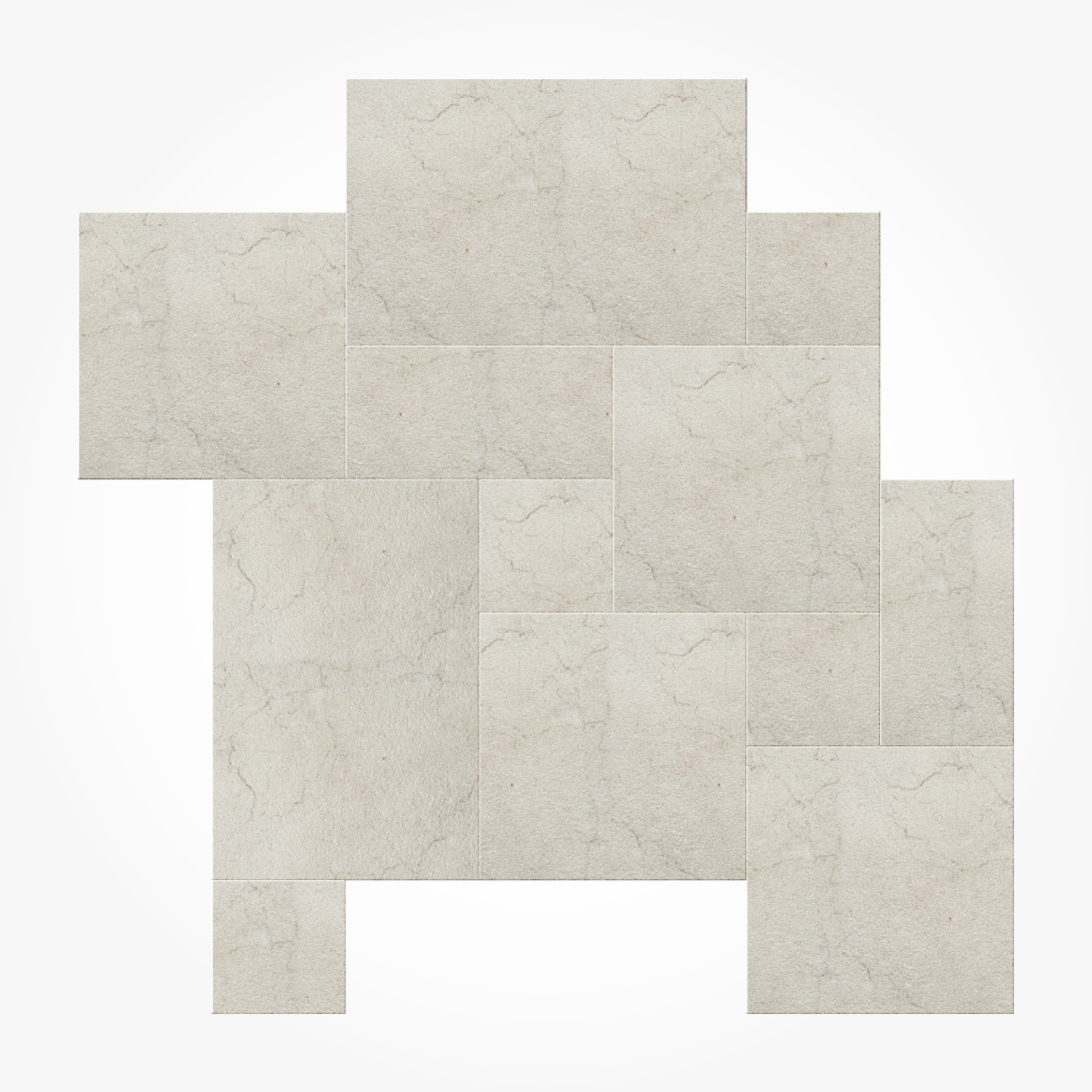 Hurok Marble - Hardscape Collection - Natural Stone Pavers - Crema Eda Sandblasted