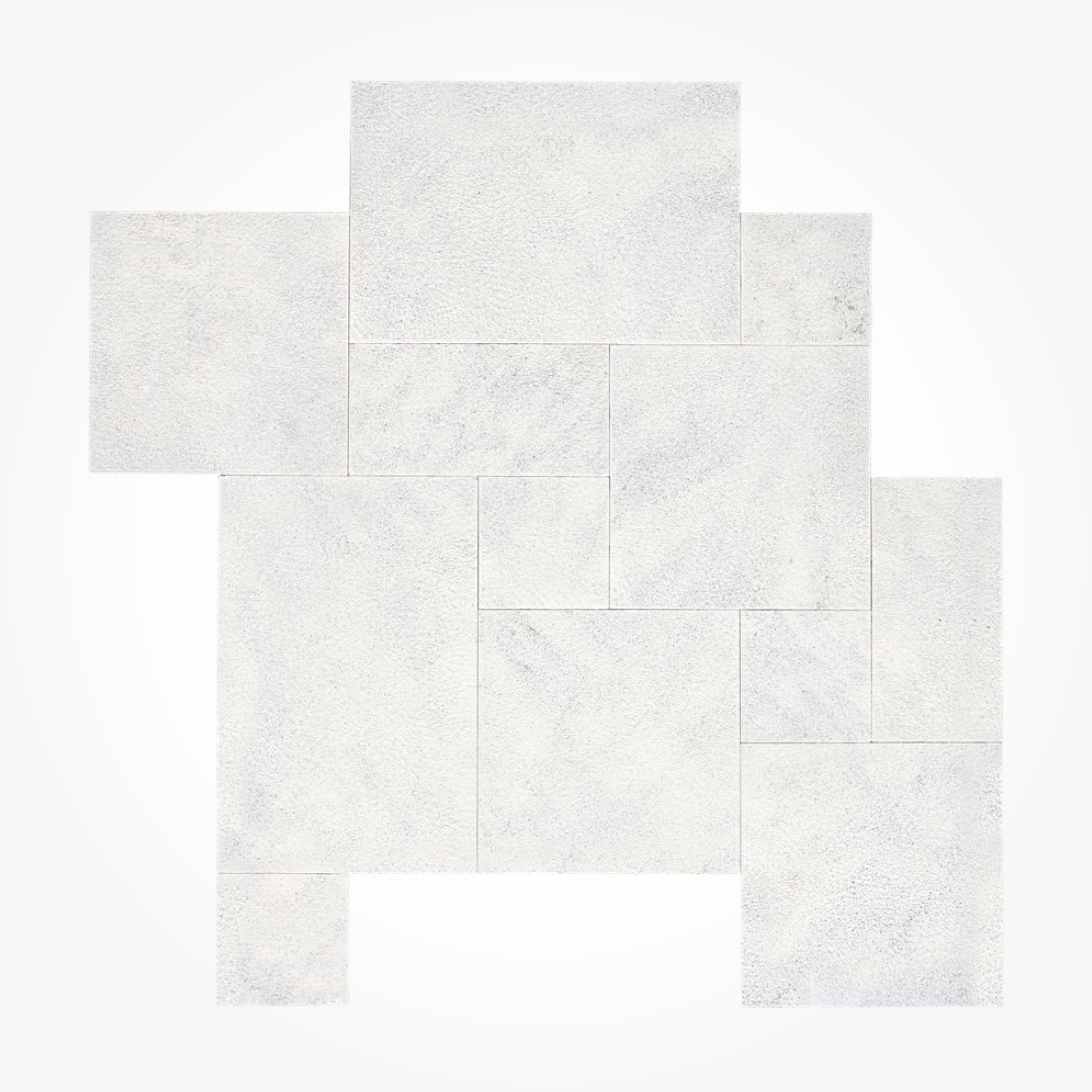 Hurok Marble - Hardscape Collection - Natural Stone Pavers - Ice White Sandblasted