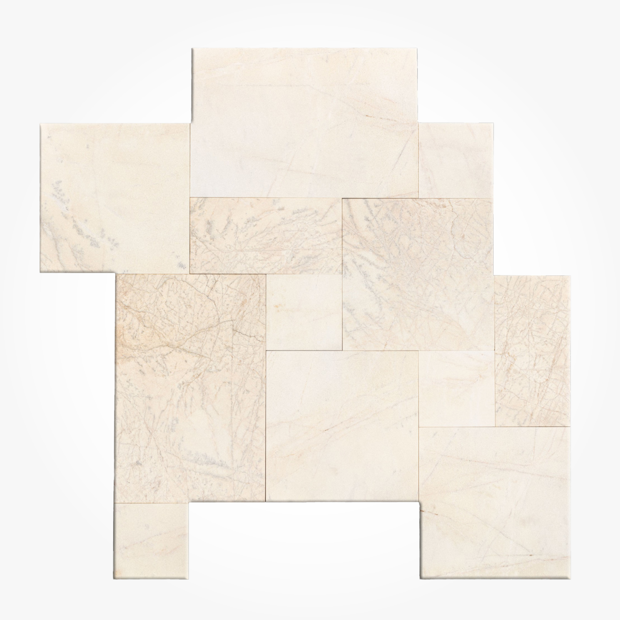 Hurok Marble - Hardscape Collection - Natural Stone Pavers - Moroccan Dolamite Sandblasted