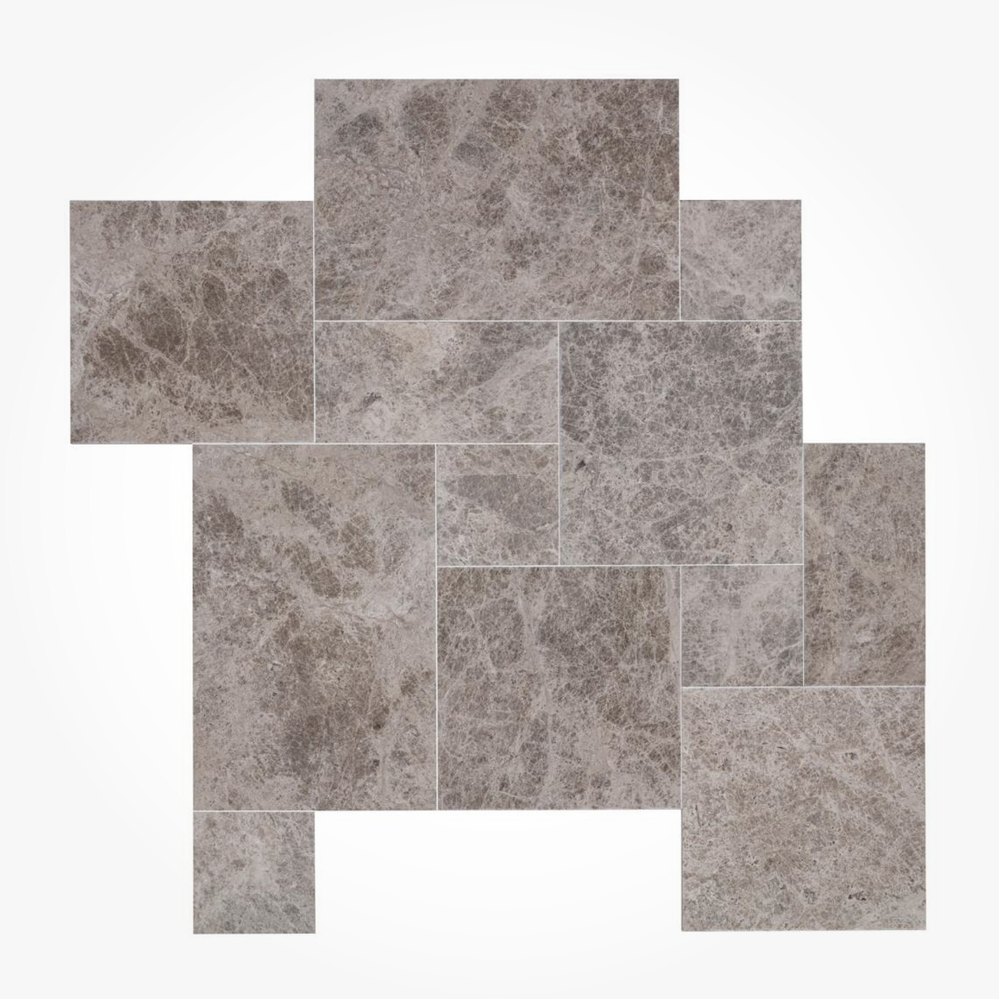 Hurok Marble - Hardscape Collection - Natural Stone Pavers - Silver Shadow Leather