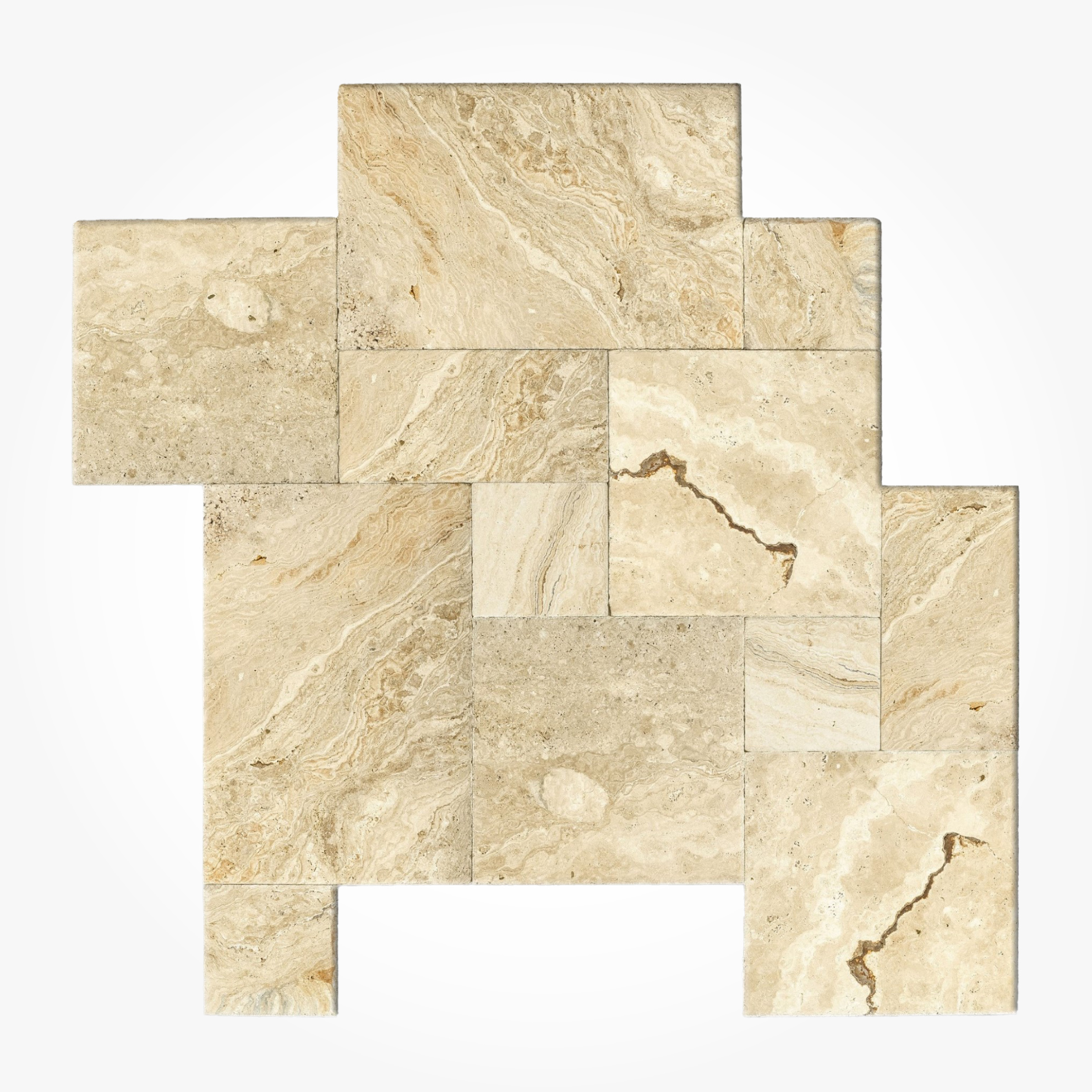 Hurok Marble - Hardscape Collection - Natural Stone Pavers - Valencia Tumbled