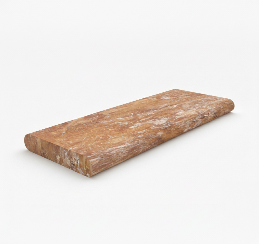 Hurok Marble - Copings - Travertine Copings - Antique Blend Tumbled Copings