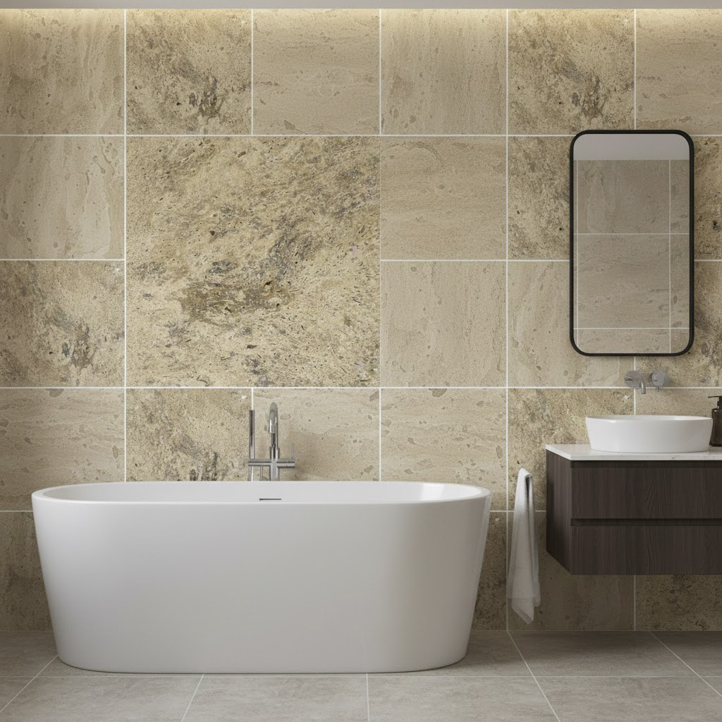 Hurok Marble - Interior Collection - Natural Stone Tiles - Country CLS Travertine Finished