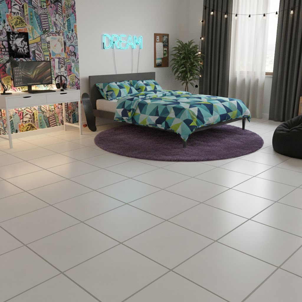 Hurok Marble - Interior Collection - Porcelain Tiles - Marginal White Finished