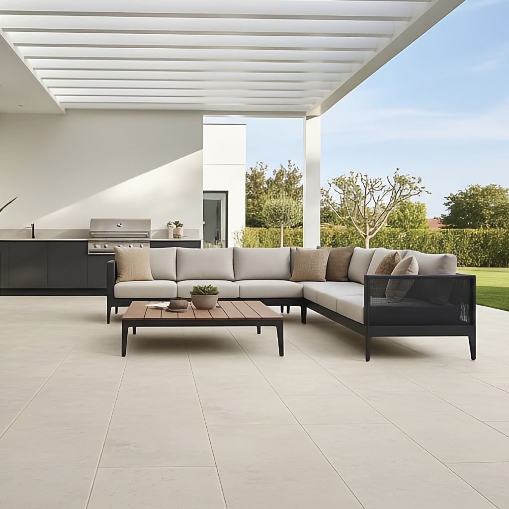 Hurok Marble - Hardscape Collection - Porcelain Pavers - Shellstone Matte Finished