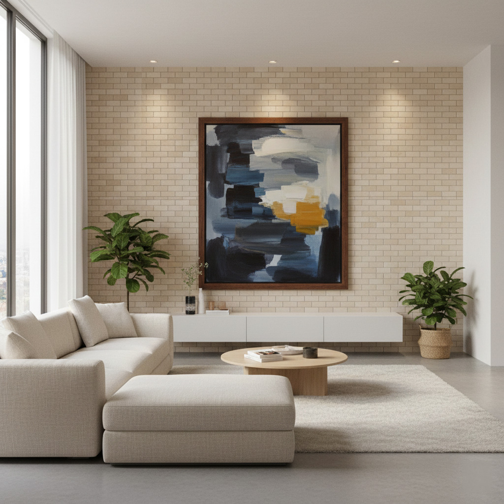 BOTTICINO TUMBLED MARBLE MOSAIC 1x2 - Finished